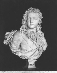 Busto de Luís XV (1710-74) 1719 (mármore)